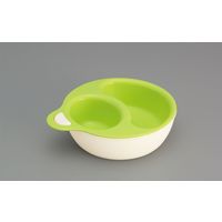 イノマタ化学 #1127 離乳食プレート グリーン 1個（直送品）