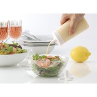 イノマタ化学 #1218 テーブルボトル ミツバ210 ホワイト 1個（直送品）