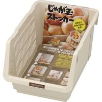 イノマタ化学 #1260 じゃが玉ストッカー アイボリー 1個