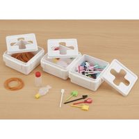 イノマタ化学 #1280 プルアウトボックス ミニ ホワイト 1パック(2個)