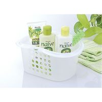 イノマタ化学 #2105 リーフ ハンディーバスケット ナチュラル 1個（直送品）