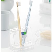 イノマタ化学 アクリル歯ブラシスタンド クリアー #2214 1個