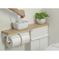 イノマタ化学 #2710 除菌シートケース ホワイト 1ケース