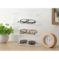 イノマタ化学 ディスプレイラック01 クリアー #3801 1個