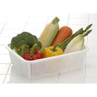 イノマタ化学 深型角かご NO.30 ホワイト #403 1個