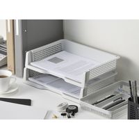 イノマタ化学 #4315 A4ラック ヨコ型 グレー 1個