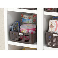 イノマタ化学 ネームバスケット B5 ブラウン #4583 1個