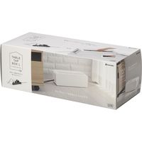 イノマタ化学 #4832 テーブルタップボックス L ホワイト 1個