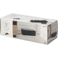 イノマタ化学 #4832 テーブルタップボックス L ブラック 1個