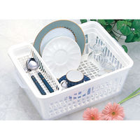 イノマタ化学 #50 クリアーフード付水切セットM型 クリアーホワイト　1個