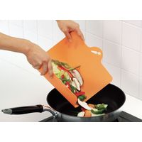 イノマタ化学 食材別シートまな板(野菜) オレンジ #58 1枚