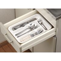 イノマタ化学 #70 メジャー 整理トレー ホワイト 1個