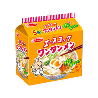 エースコック ワンタンメン 5食パック×10個