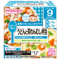 【9ヵ月頃から】WAKODO 和光堂ベビーフード 栄養マルシェ うどんと茶わんむし弁当 1セット（6箱） アサヒグループ食品　ベビーフード　離乳食