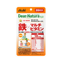 ディアナチュラ（Dear-Natura）スタイル　鉄×マルチビタミン　1セット（20日分×2袋）　アサヒグループ食品　サプリメント