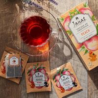 Janat（ジャンナッツ） プロヴァンスシリーズ ピーチ 1箱（25バッグ入） 紅茶 ティーバッグ