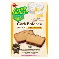 ブルボン 【糖質オフ】カーボバランスベイクドチーズケーキ 6個 洋菓子 ケーキ