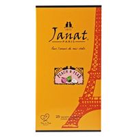 Janat（ジャンナッツ） ブラックシリーズ ピーチ＆ペアー 1箱（25バッグ入）
