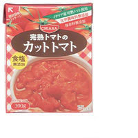 富士貿易 キアーラ カットトマト無塩 テトラパック 390g 1セット（16個）