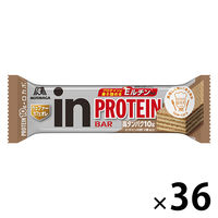 森永製菓　inバー（インバー） プロテイン カフェオレ　1セット（36本）　栄養補助食品