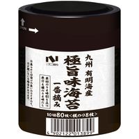 極旨 味のり卓上 一番摘み 化学調味料無添加 九州有明海産 10切80枚 1セット（5個） ニコニコのり