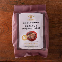 久世福商店 毎日だしのお味噌汁 国産なめこと岡崎赤だし味噌 1袋5食入 fsh02609