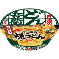 日清食品 日清のどん兵衛 きつね焼うどん だし醤油 かつお香るつゆと七味入り粉末だし カップ麺 カップうどん 焼きうどん 1セット（12個）