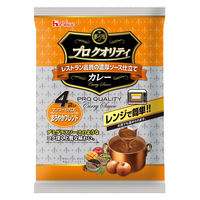 ハウス食品　プロクオリティ　カレー　まろやかブレンド（4袋入）　1セット（6個） レンジ対応