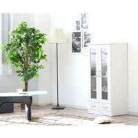 【軒先渡し】サン ルピナス ミドルボード 幅595×奥行400×高さ1200ｍｍ ホワイト 86034 1台（直送品）