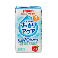 【3ヵ月頃から】ピジョン すっきりアクア りんご 1セット（4パック：125ml×12本）
