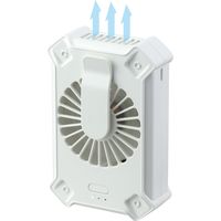 アーテック 腰掛ポータブル扇風機 熱中症対策 ひんやり 51920 1個（直送品）