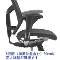 【肘のみ】エルゴヒューマン ToBe オフィスチェア EHT専用可動肘 1セット（わけあり品）