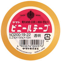 ヤマト ビニールテープ19mm×10m 透明 NO200-19-22 1巻