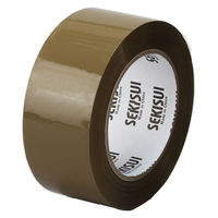 セキスイ OPPテープ NO.880V 0.045mm厚 幅48mm×長さ100m 茶 P80VB3J 1パック（6巻入）
