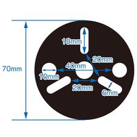 JTC コンプレッサークラッチリムーバー JTC1609 1個（直送品）