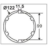 JTC リアホイールアクスルナットソケット JTC7684 1個（直送品）