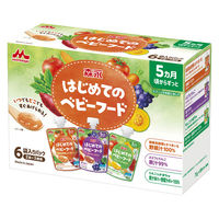 （5カ月頃から）はじめてのベビーフード 6袋入りパック 1セット（1箱（3種×各2袋）×3） 森永乳業