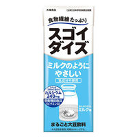 大塚食品 スゴイダイズ ミルクのようにやさしいミルク味 200ml（栄養機能食品（ビタミンD）） 1セット（48本）