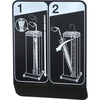 新倉計量器 傘ぽん スリム ブラックスペシャル仕様 KP-99BKS 1台（わけあり品）