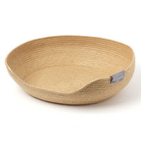 【ペット用ベッド】バスケットペットベッド（L） ナチュラル LAKOLE/ラコレ（わけあり品）
