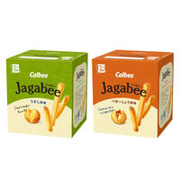 ポテトスティック 小袋  おつまみ Jagabee じゃがビー 人気2種アソート 15g×5袋入 1セット（1個×4）