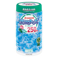 虫コナーズ 虫除け 消臭 ビーズ 室内 置き型 250日 ハッカの香り 1セット（3個入） KINCHO キンチョー