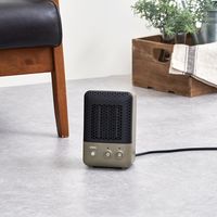 ライフオンプロダクツ 人感センサー付セラミックファンヒーター PR-WA023-GG 1台