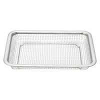 【まとめ買いセット】無印良品 ステンレスメッシュトレー 小 約幅21×奥行17×高さ3cm 1セット（1個×6） 良品計画