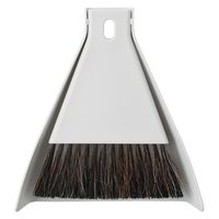 【まとめ買いセット】無印良品 卓上ほうき ちりとり付き 約幅16×奥行4×高さ17cm 1セット（1個×20） 良品計画