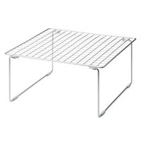 【まとめ買いセット】無印良品 ステンレスシンク下収納ラック 特大 約幅37×奥行37×高さ19cm 1セット（1個×5） 良品計画