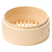 【まとめ買いセット】無印良品 竹材 蒸篭（せいろ） 本体 深型 小 約直径18×高さ8cm 1セット（1個×6） 良品計画