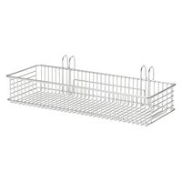 【まとめ買いセット】無印良品 ステンレス ワイヤートレー 水切りカゴ用 約幅25×奥行10×高さ6cm 1セット（1個×6）