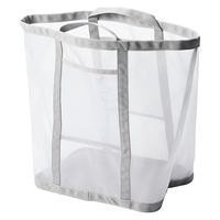 【まとめ買いセット】無印良品 ナイロンメッシュランドリーバッグ 小 1セット（1個×5） 良品計画