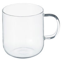 【まとめ買いセット】無印良品 耐熱ガラス マグカップ 約360ml 1セット（1個×12） 良品計画